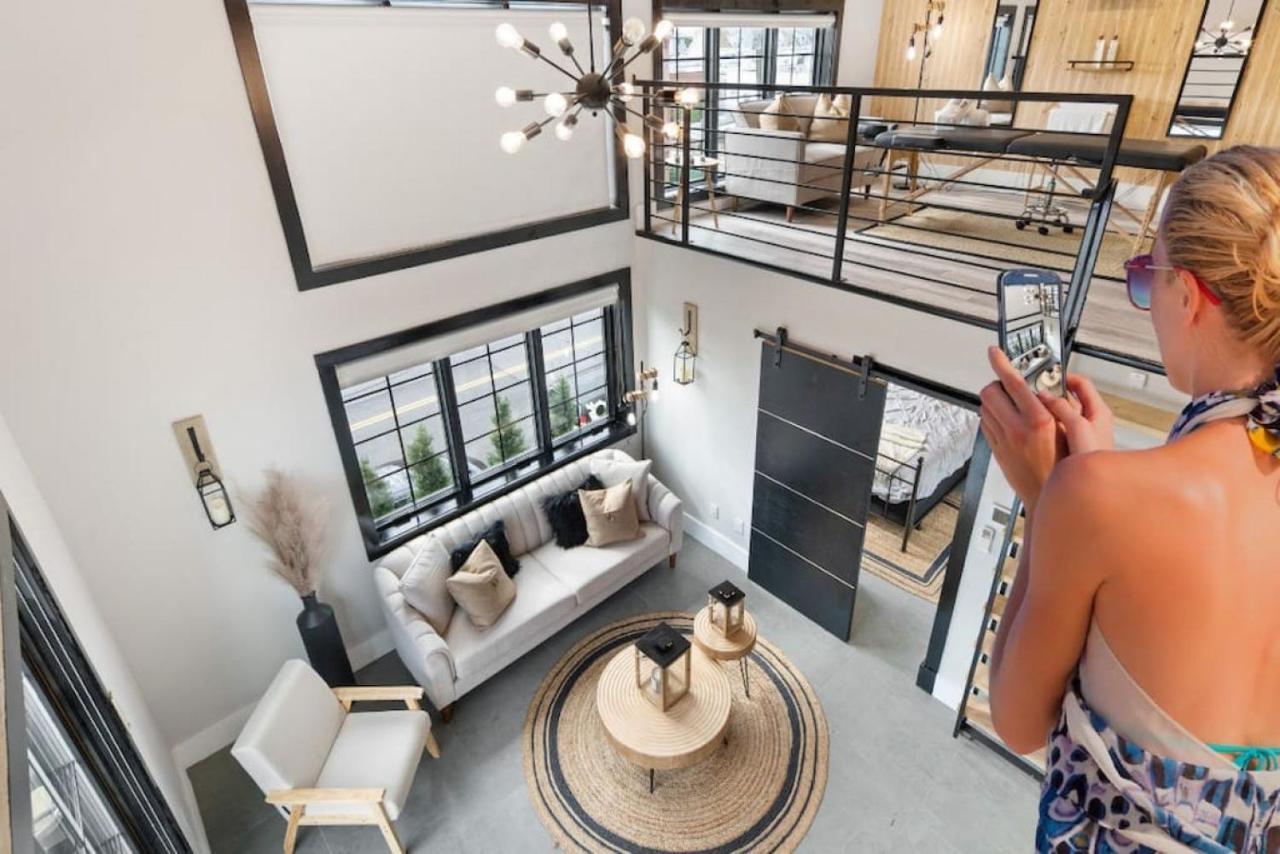 Nyc Skyline Views, Sauna & Rooftop - Romantic Escape At "Brooklyn Bay Lofts" 纽约 外观 照片